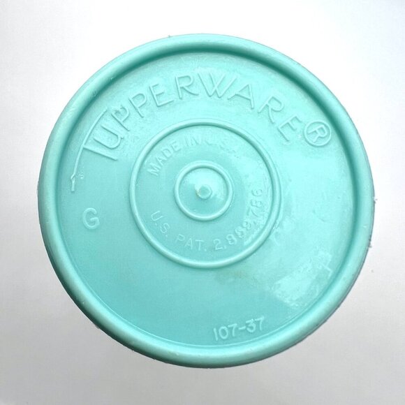 Vintage Tupperware Nesting Tumblers Blue Set of 3 60s Midcentury USA - Picture 4 of 10